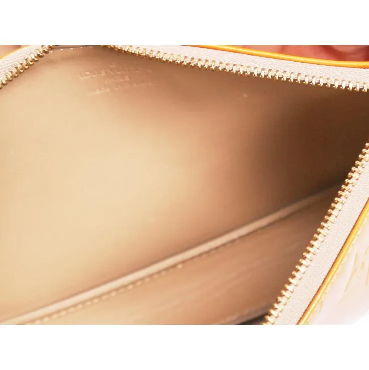 Louis Vuitton Yellow Vernis Shoulder Bag