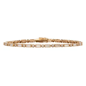 Lucy White Diamond Bracelet