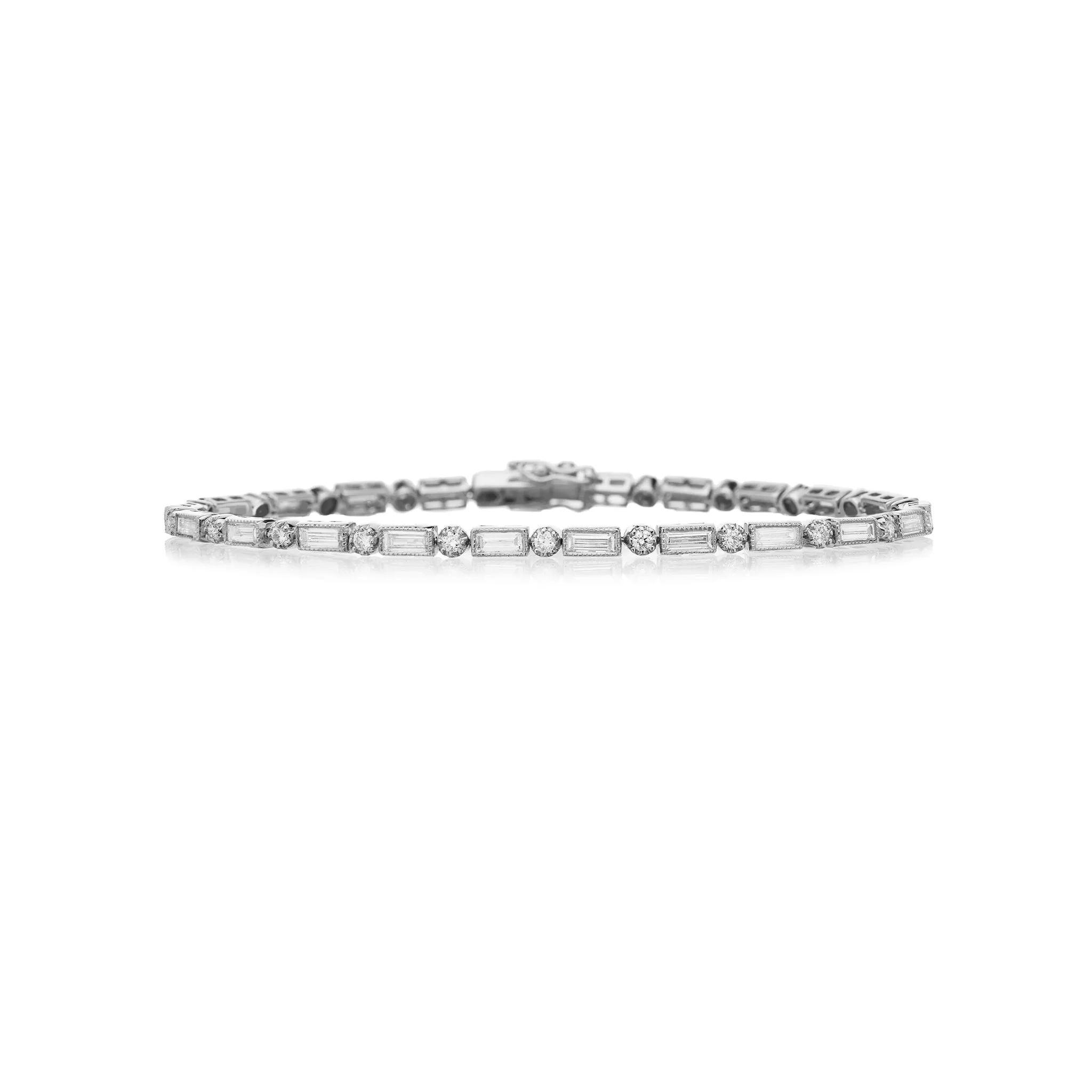 Lucy White Diamond Bracelet