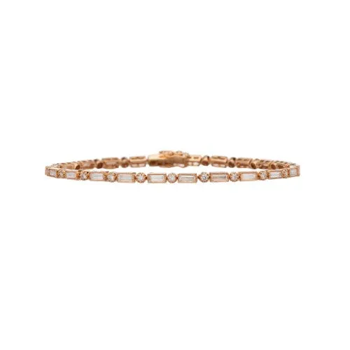 Lucy White Diamond Bracelet