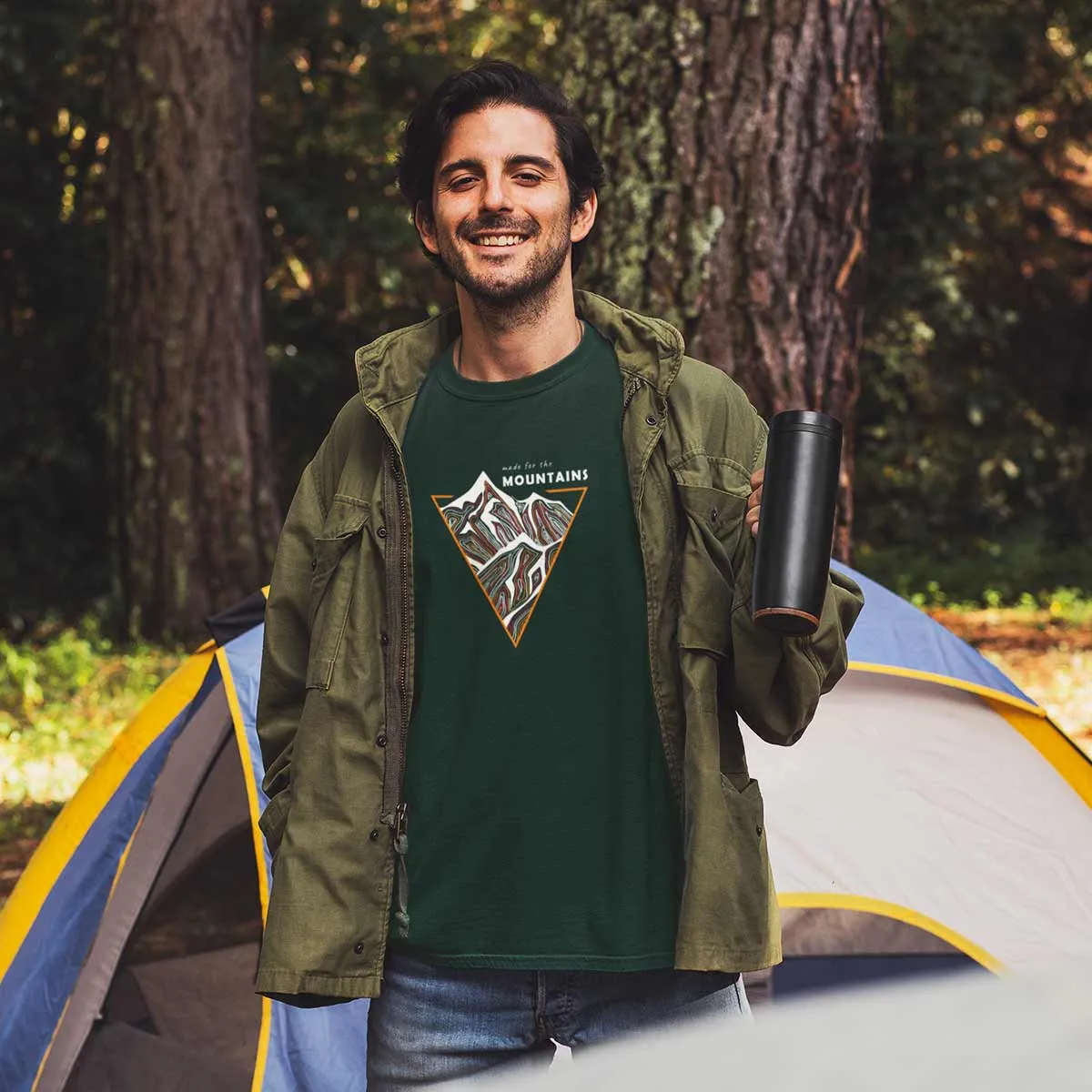 Made for Mountains | Printed T shirt