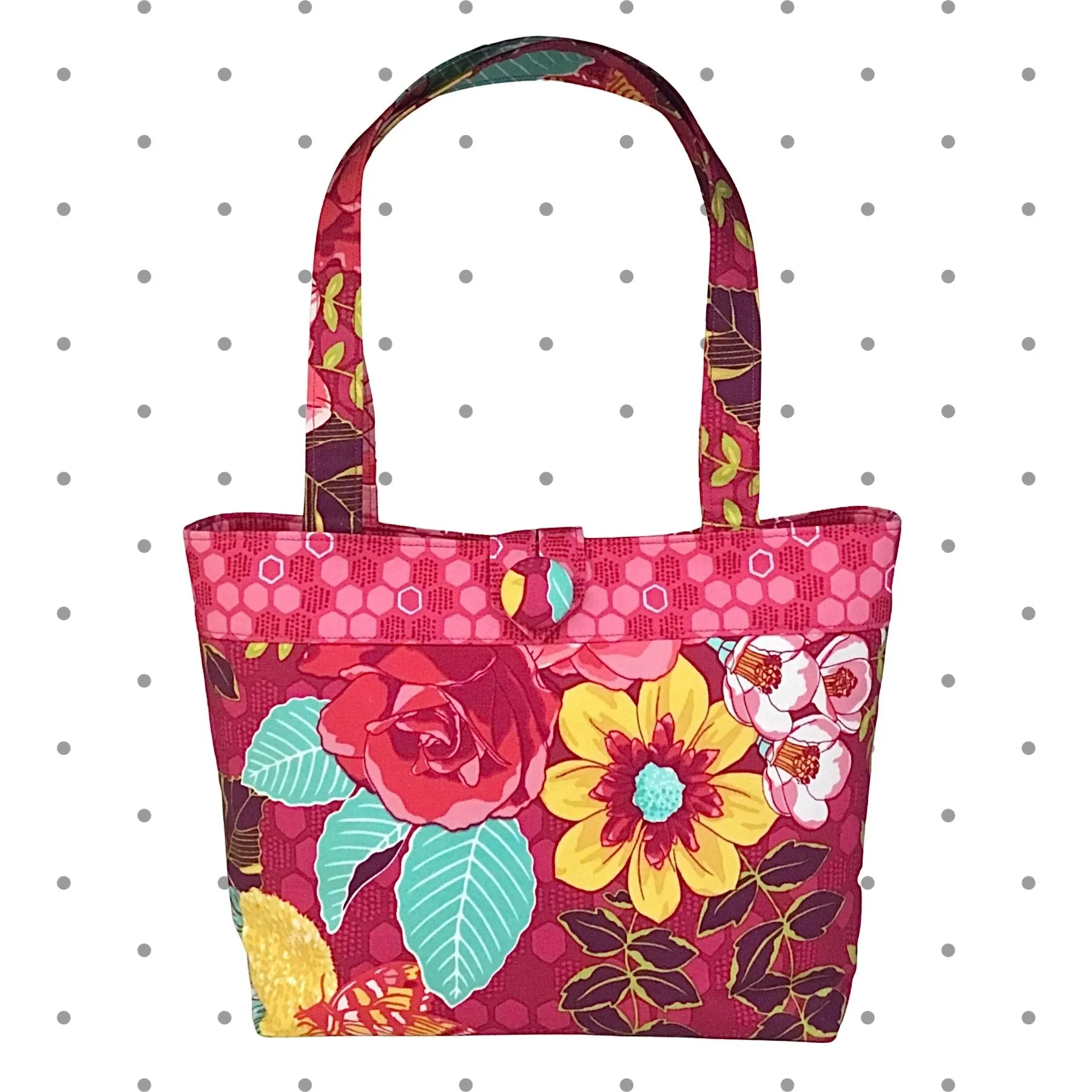 Magenta Rocks Bag