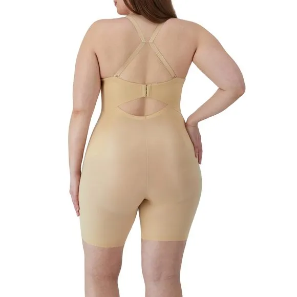 Maidenform Womens All-in-one With Built-in Bra Shapewear Dms089 All In One,