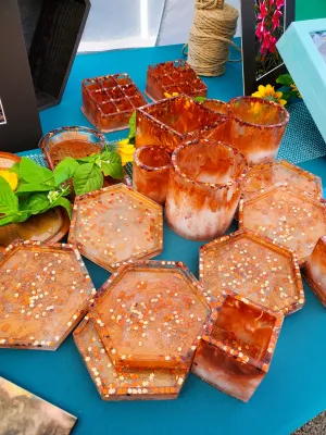 Maple Leaf Coasters