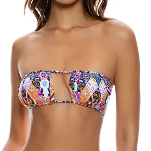 MARACUYA KISSES - Multiway Scrunched Cup Bandeau