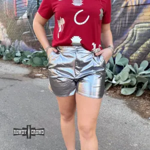 Marfa Metallic Shorts