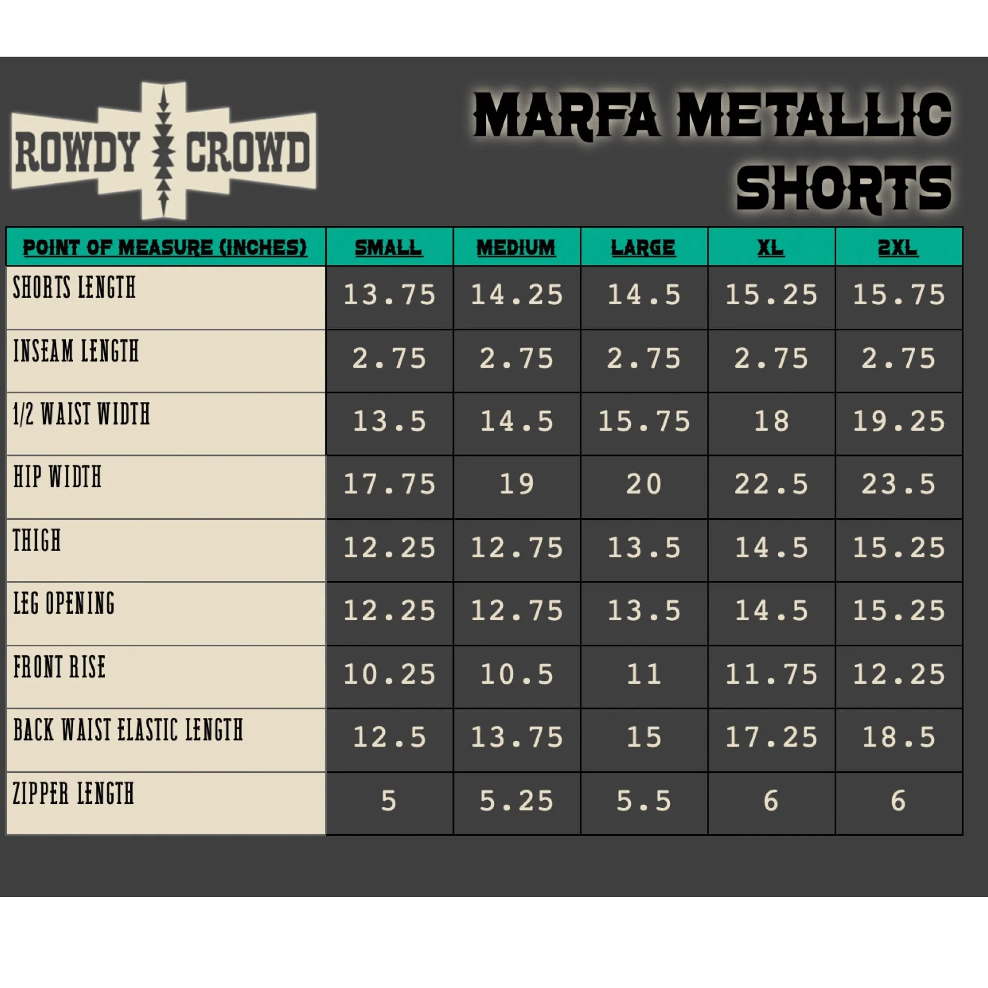 Marfa Metallic Shorts