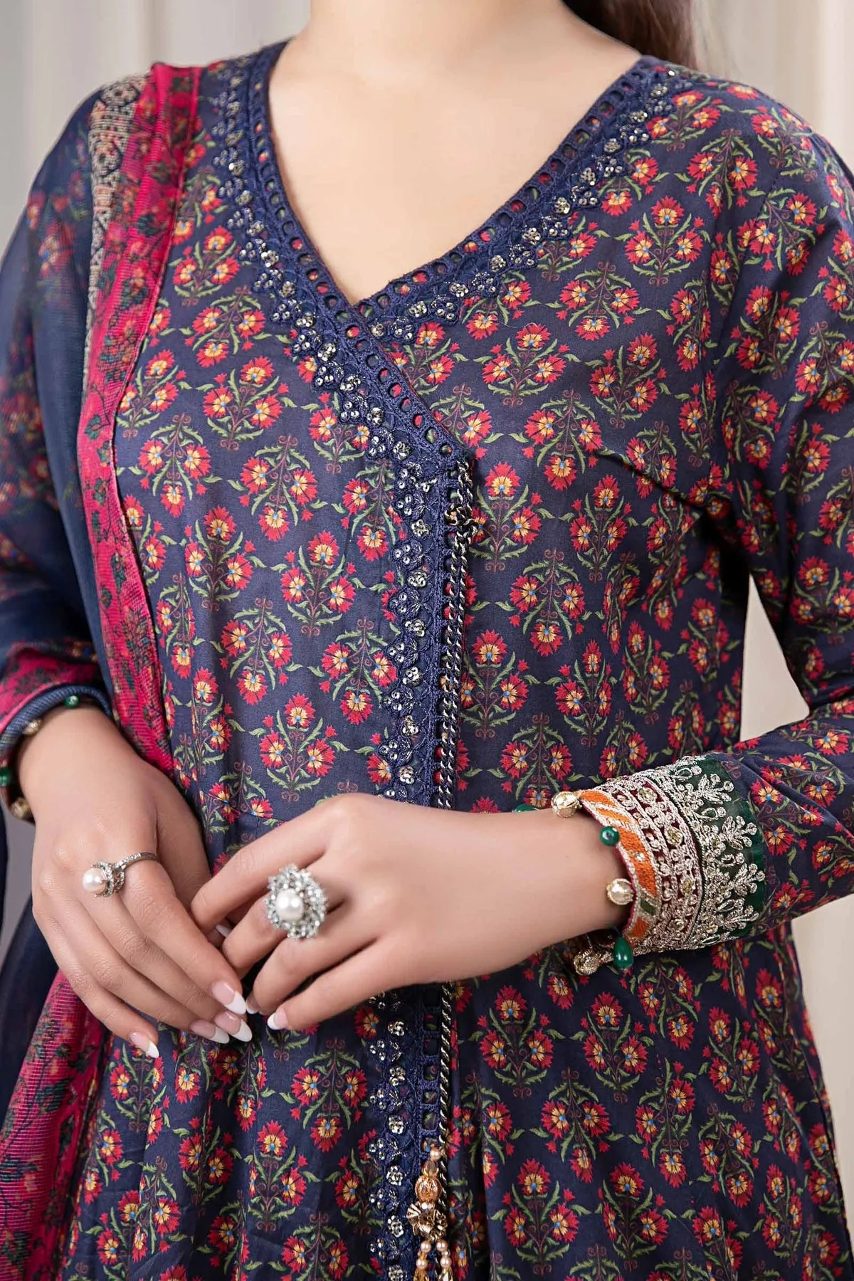 Maria B - Karandi All Over Print - QQ018