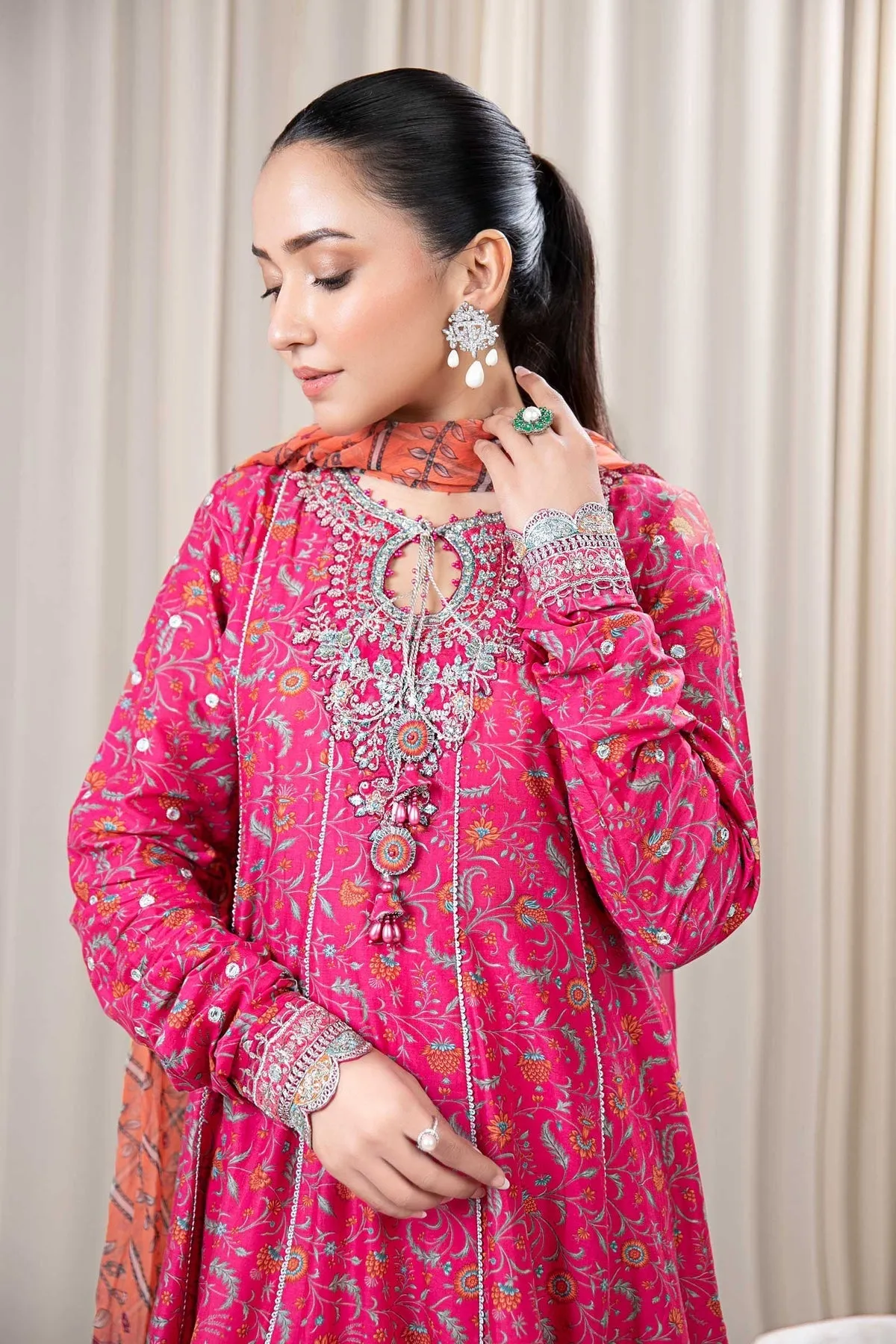 Maria B - Karandi All Over Print - QQ020