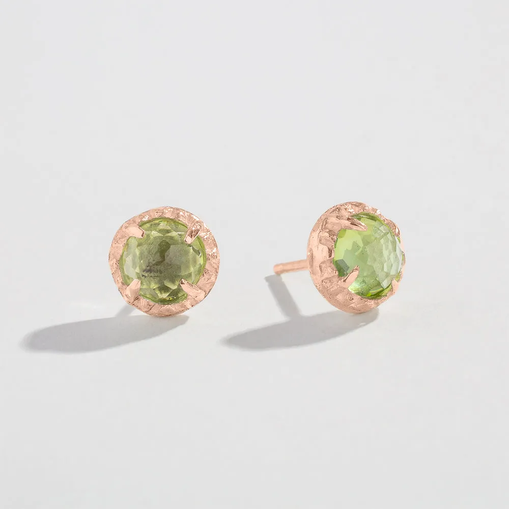 MATRIX HALO STUDS | PERIDOT