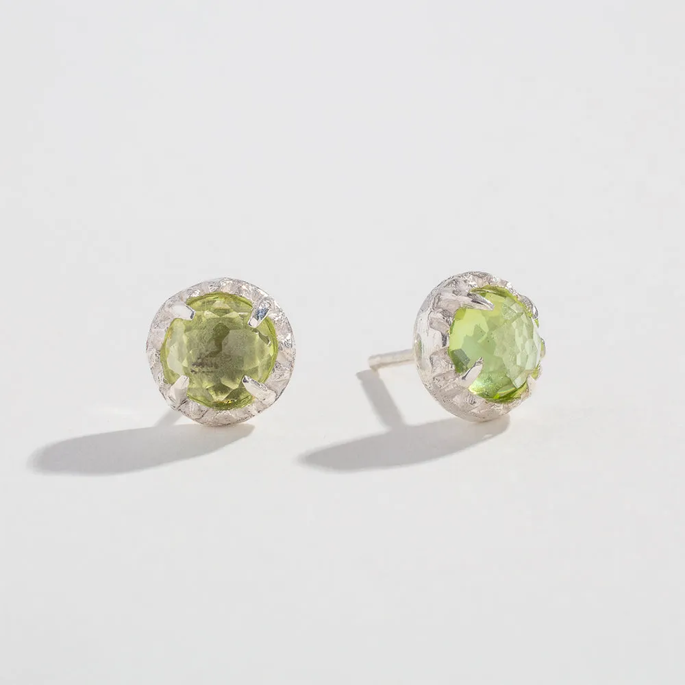 MATRIX HALO STUDS | PERIDOT