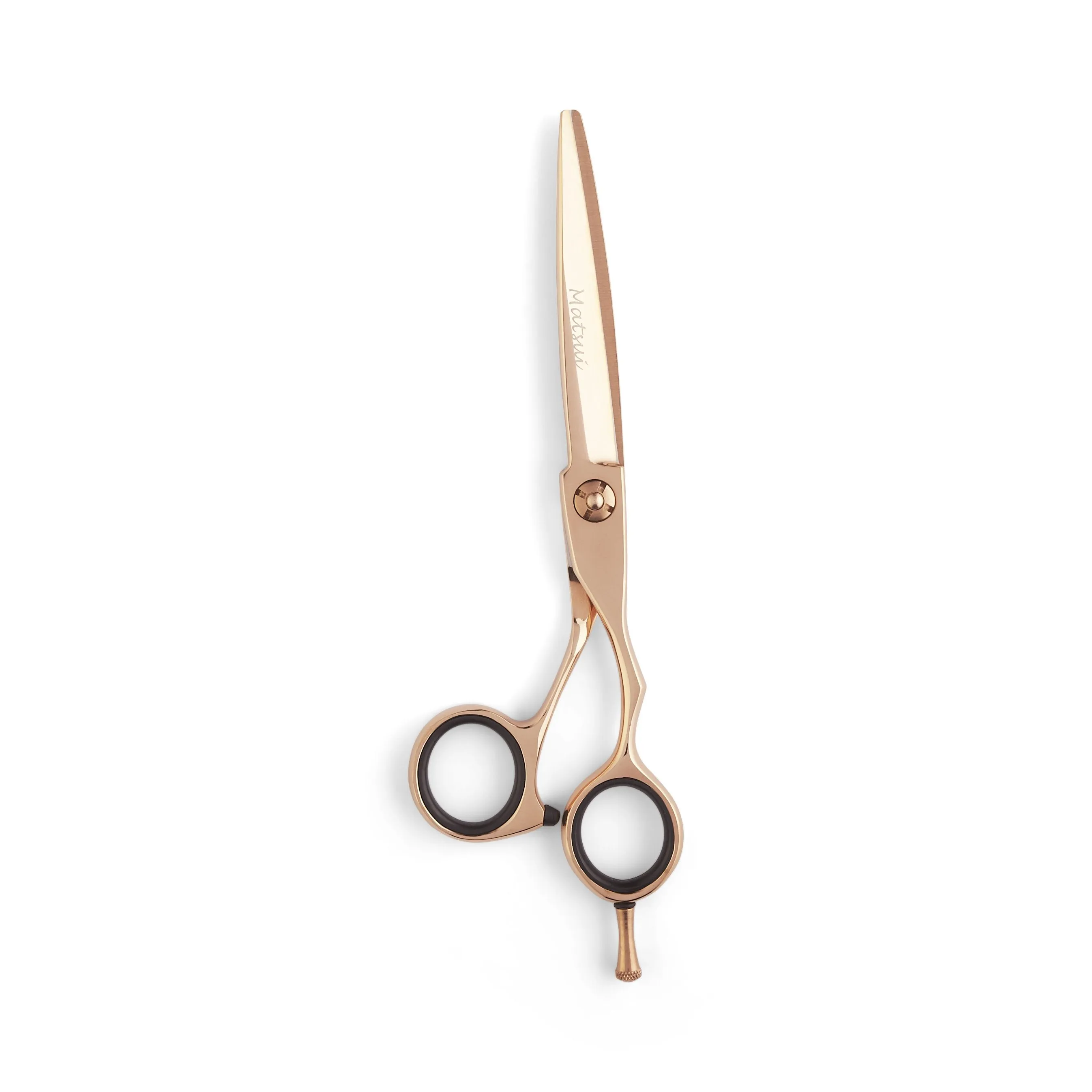 Matsui Offset Drop Handle Shear Thinner Combo - Rose Gold