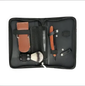 Matte Black Matsui Cut throat Razor set