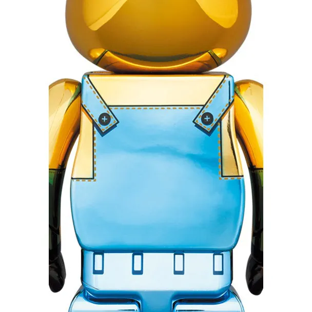 Medicom Japan Minions Kevin Chrome 100% & 400% Bearbrick JUL228358I