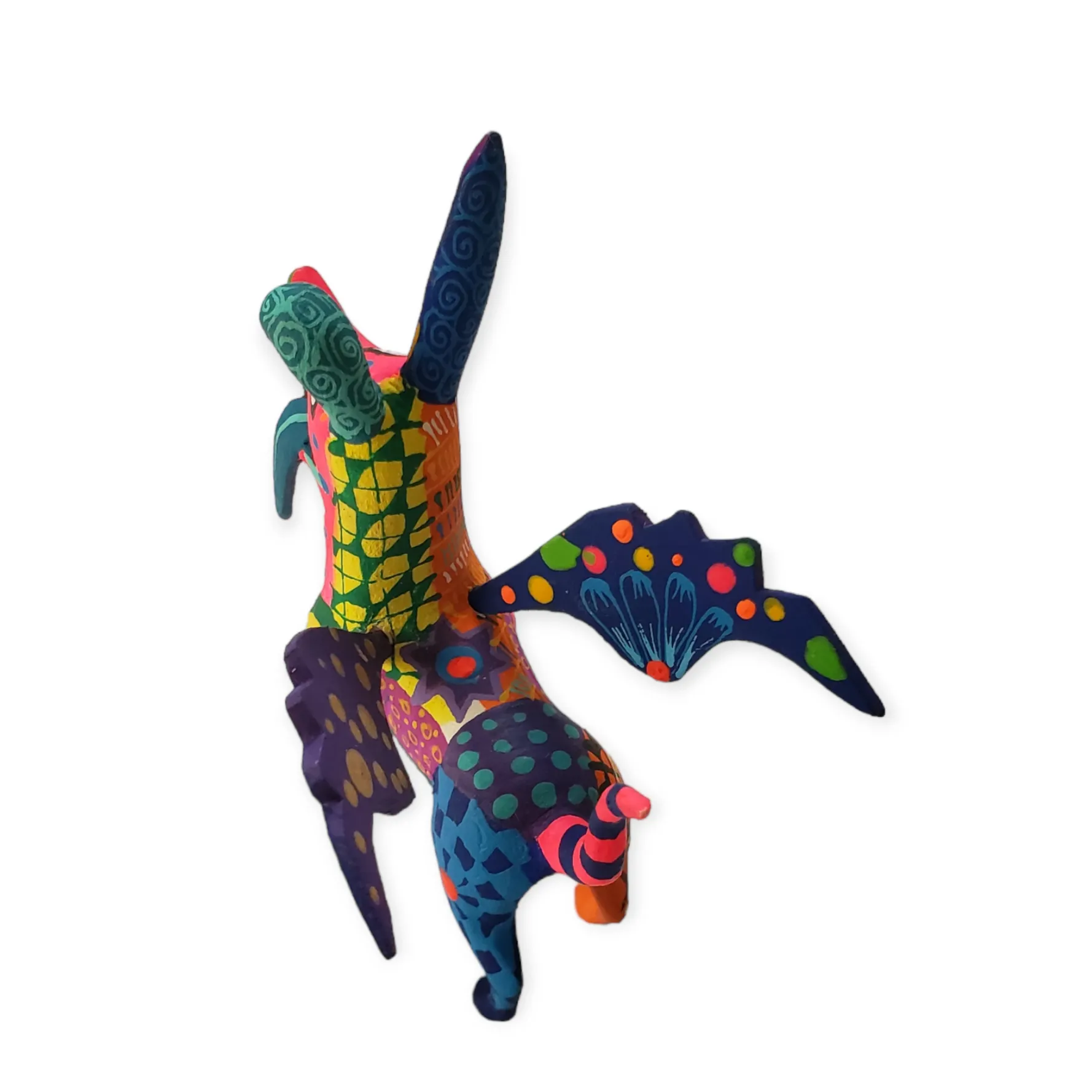 Medium Dante Colorful Dog Alebrije