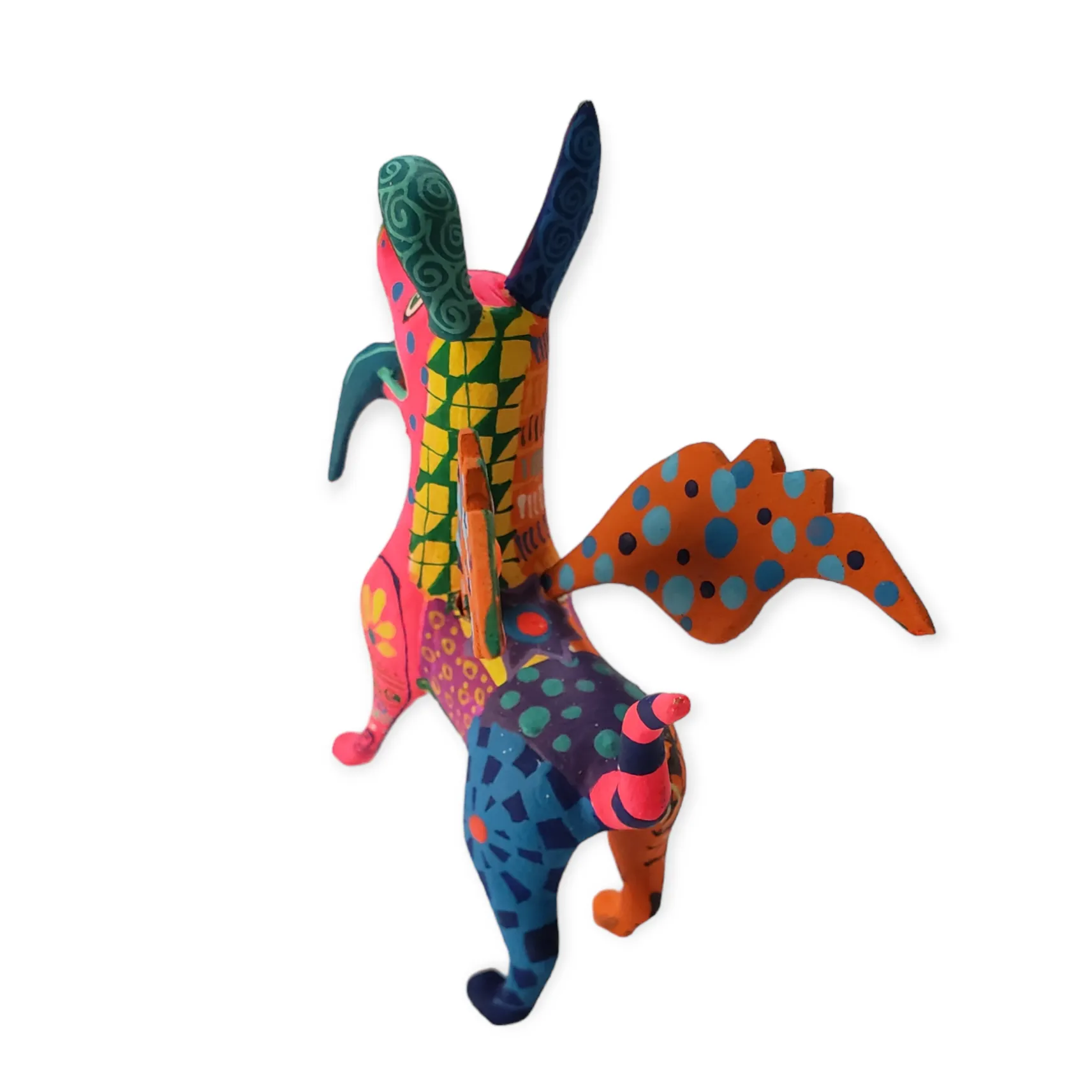 Medium Dante Colorful Dog Alebrije