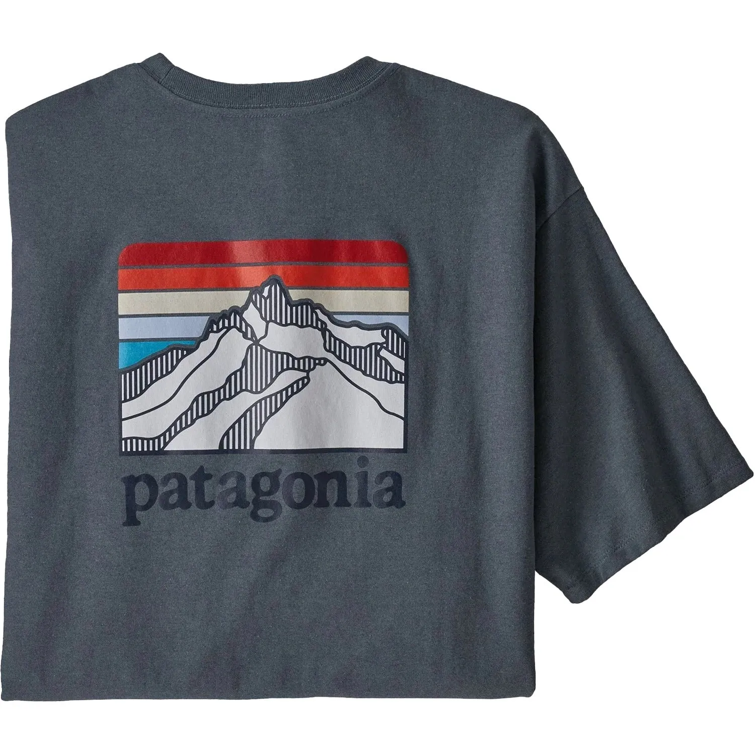 Men's Line Logo Ridge Pocket Responsibili-Tee