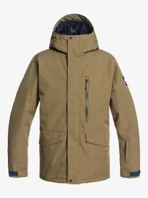 Mens Mission Solid Snow Jacket