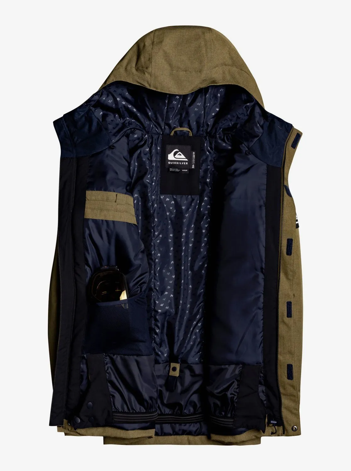 Mens Mission Solid Snow Jacket