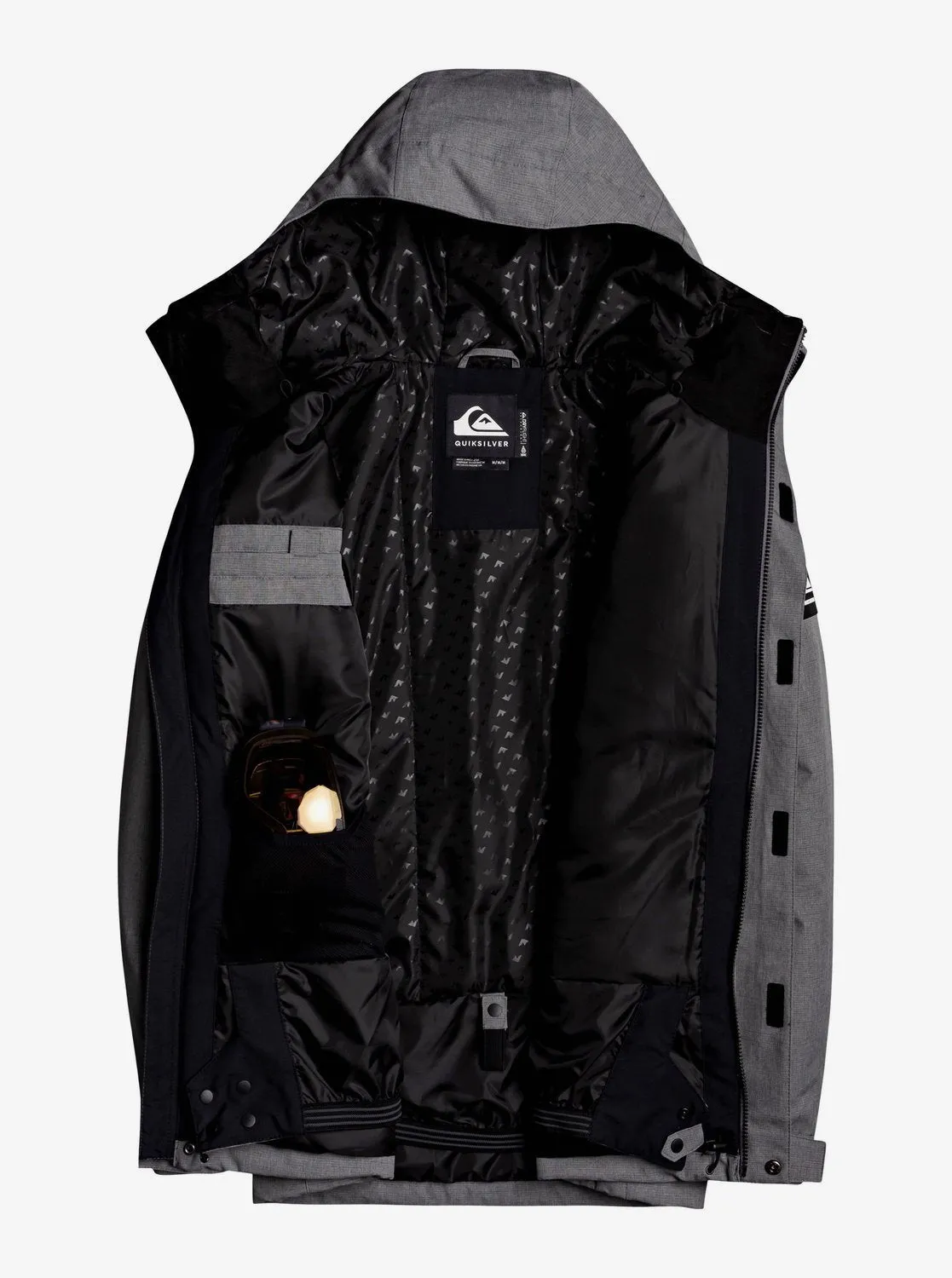 Mens Mission Solid Snow Jacket