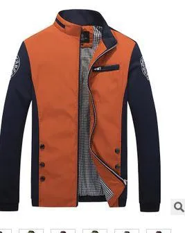 Men's Sleek Zip Up Fashion Coat