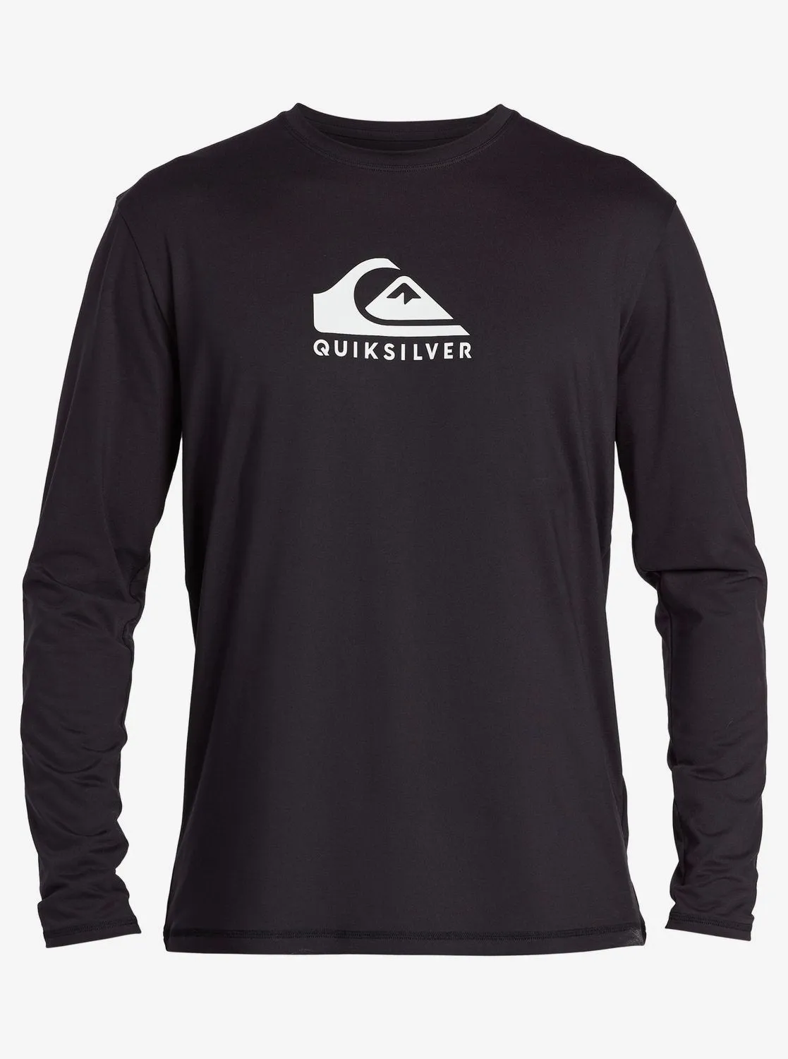 Mens Solid Streak Long Sleeve UPF 50 Surf T-Shirt
