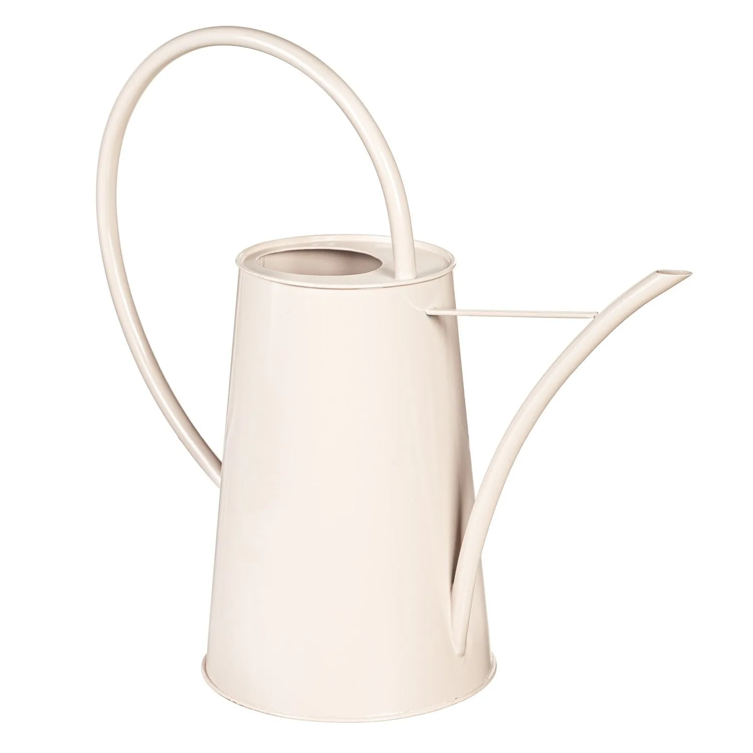 Metal Watering Can, Cream,4ewc049