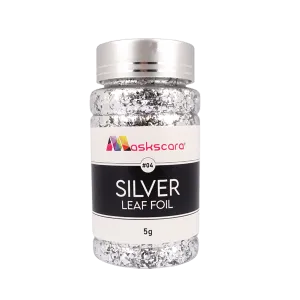 Metallic Leaf Foil pots - 5G Silver