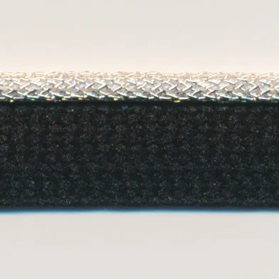 Metallic Piping #5 Silver & Black