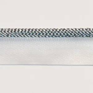 Metallic Piping Tape #5 Silver & White