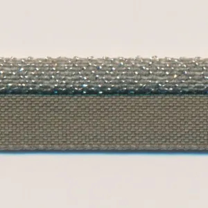 Metallic Stretch Piping (Silver) #31 Ash Gray