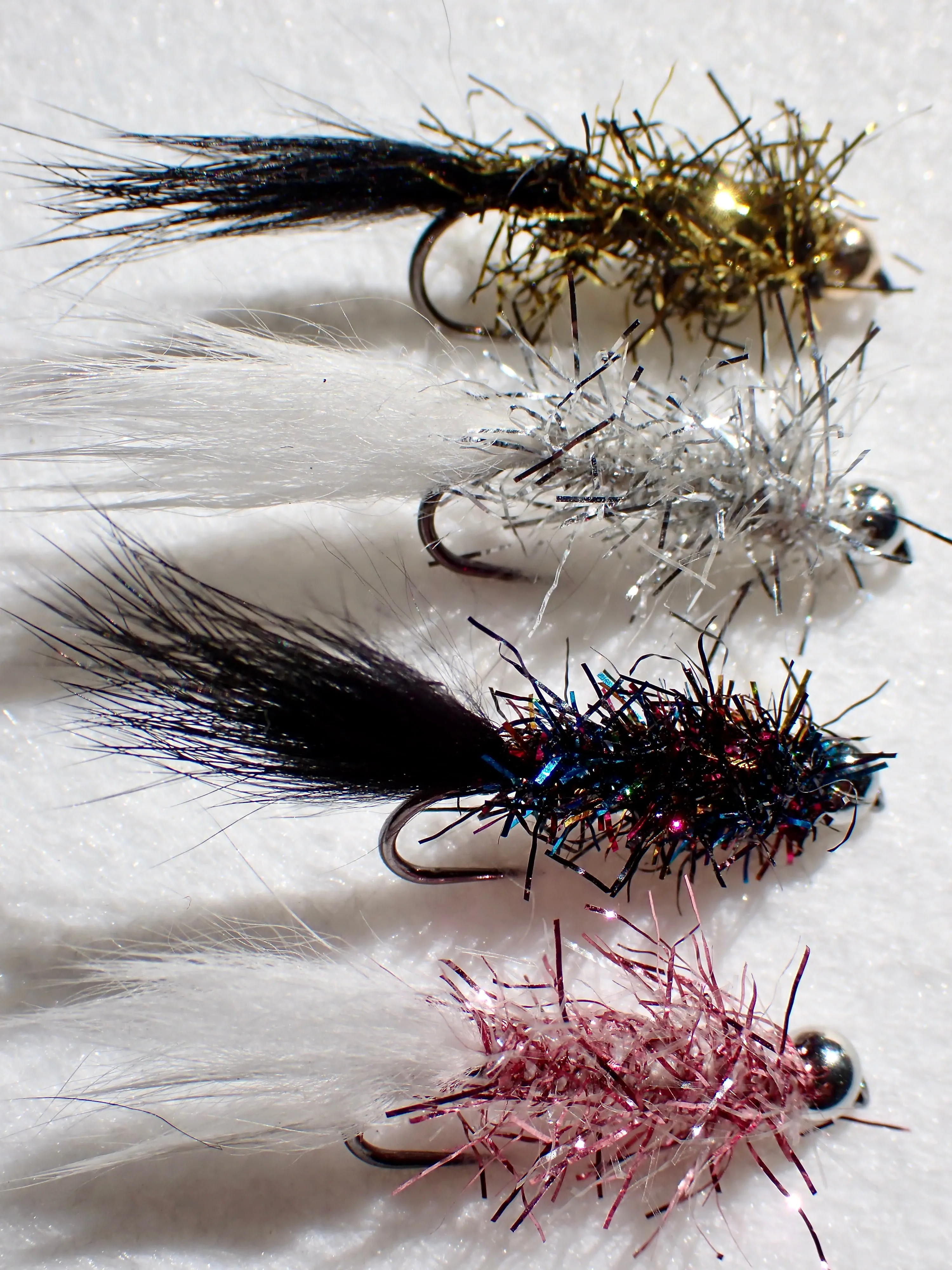 Metallic Tinsel Straggle  Chenille