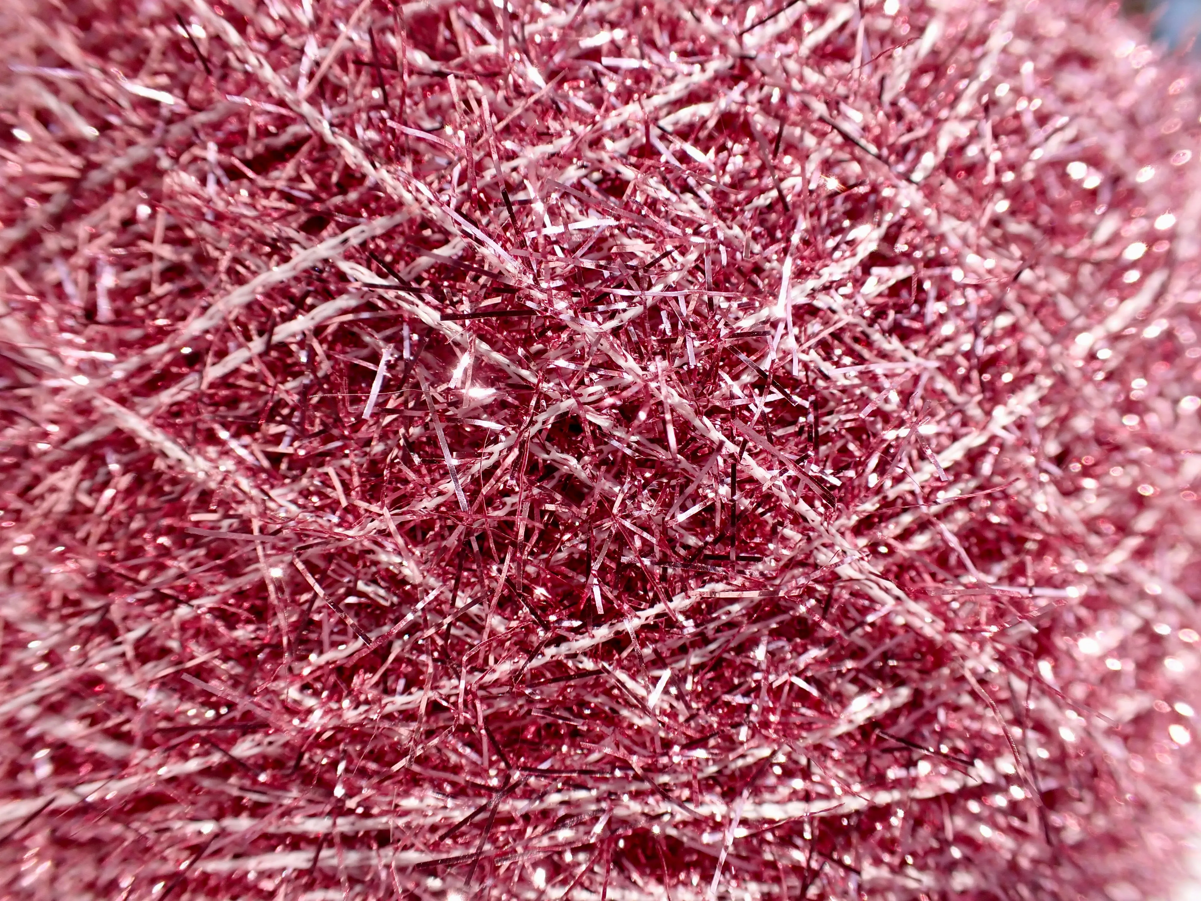 Metallic Tinsel Straggle  Chenille