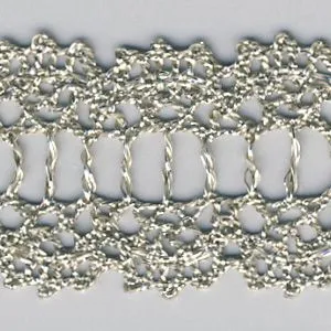Metallic Torchon Lace #3 Champagne Gold