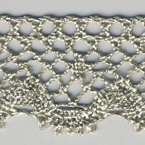 Metallic Torchon Lace #3 Champagne Gold