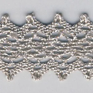 Metallic Torchon Lace #4 Pink Gold