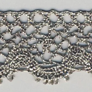 Metallic Torchon Lace #5 Antique Gold