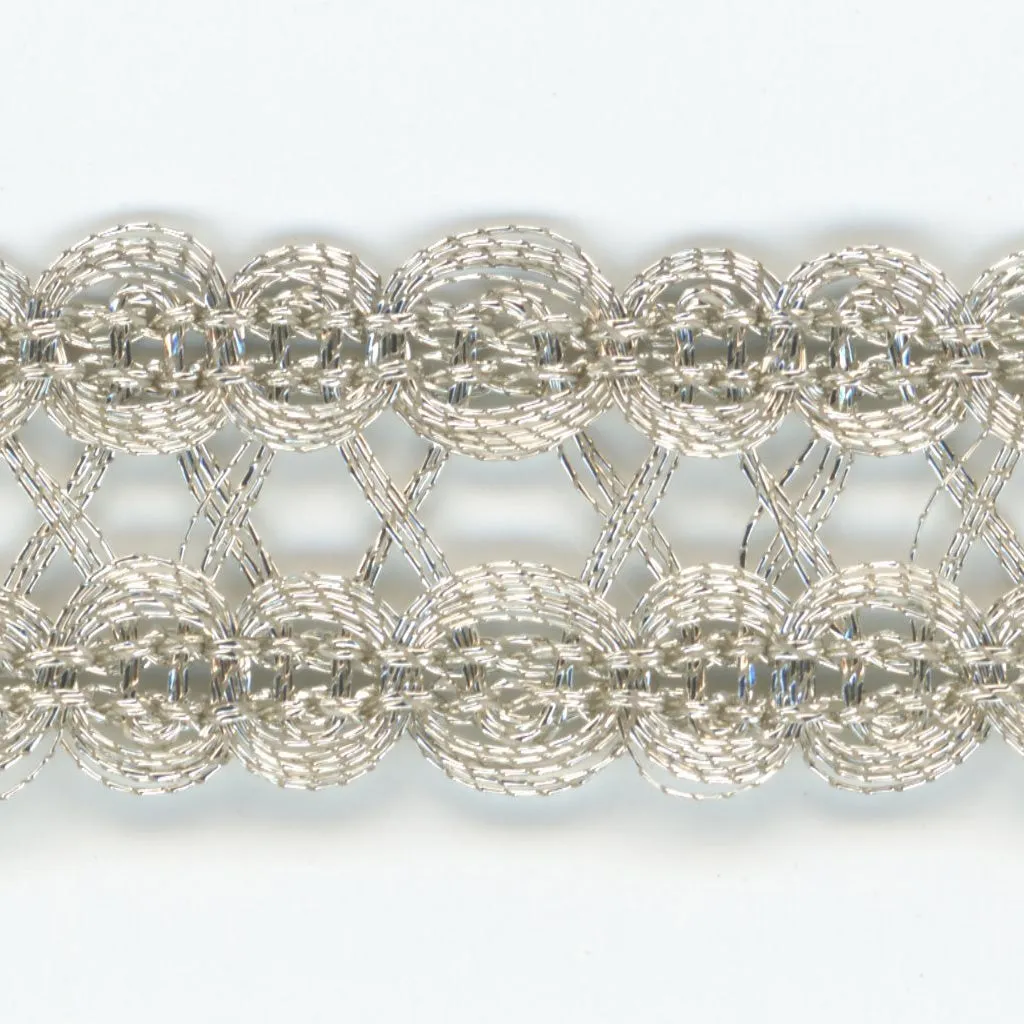 Metallic Trimming Braid #1 Silver