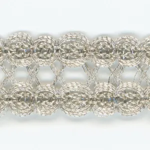 Metallic Trimming Braid #1 Silver