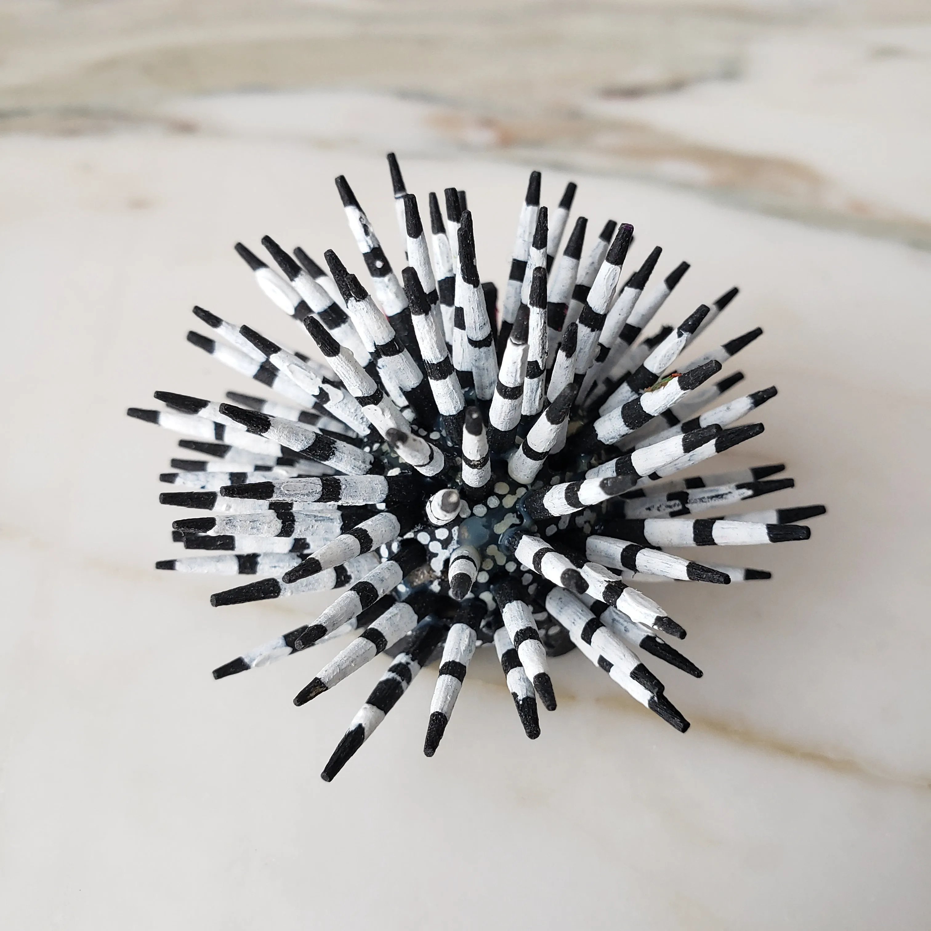 Mexican Mini Porcupine  Oaxacan Alebrije Wood Carving