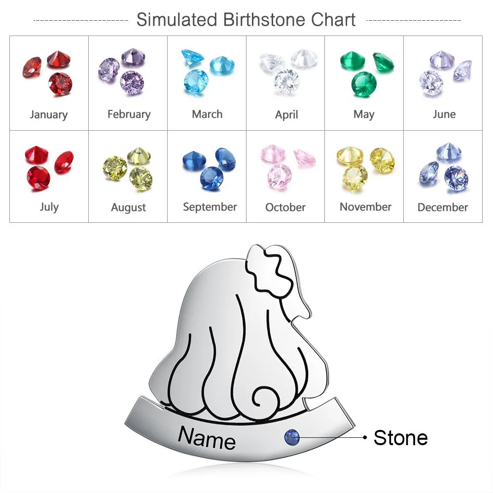 Middle Sister Custom Pin