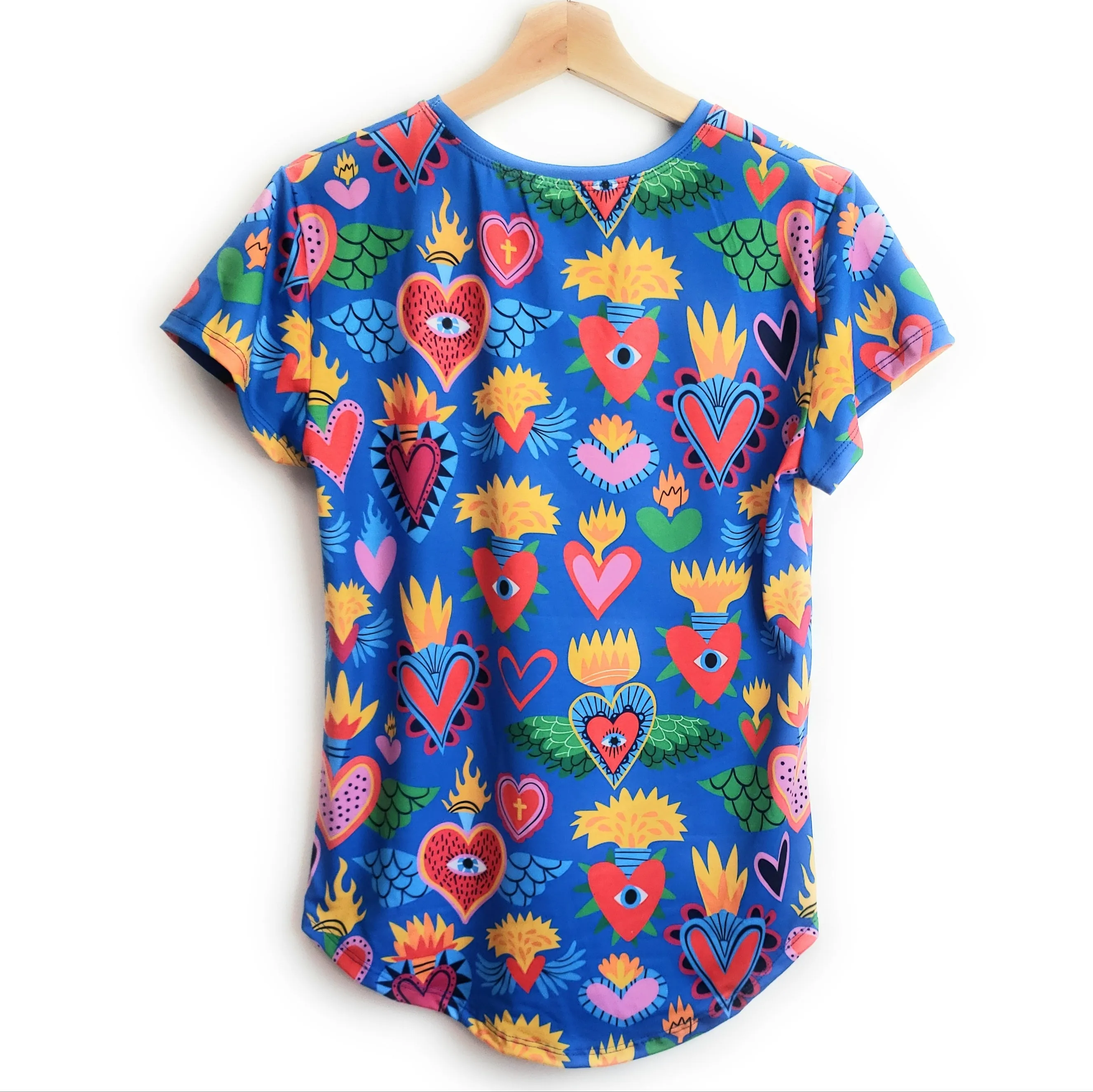 Milagros The Sacred Heart Graphic T-Shirt