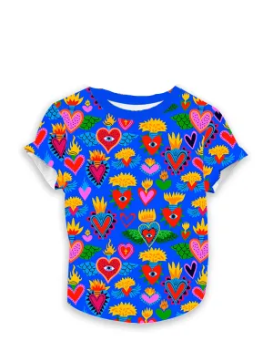 Milagros The Sacred Heart Graphic T-Shirt