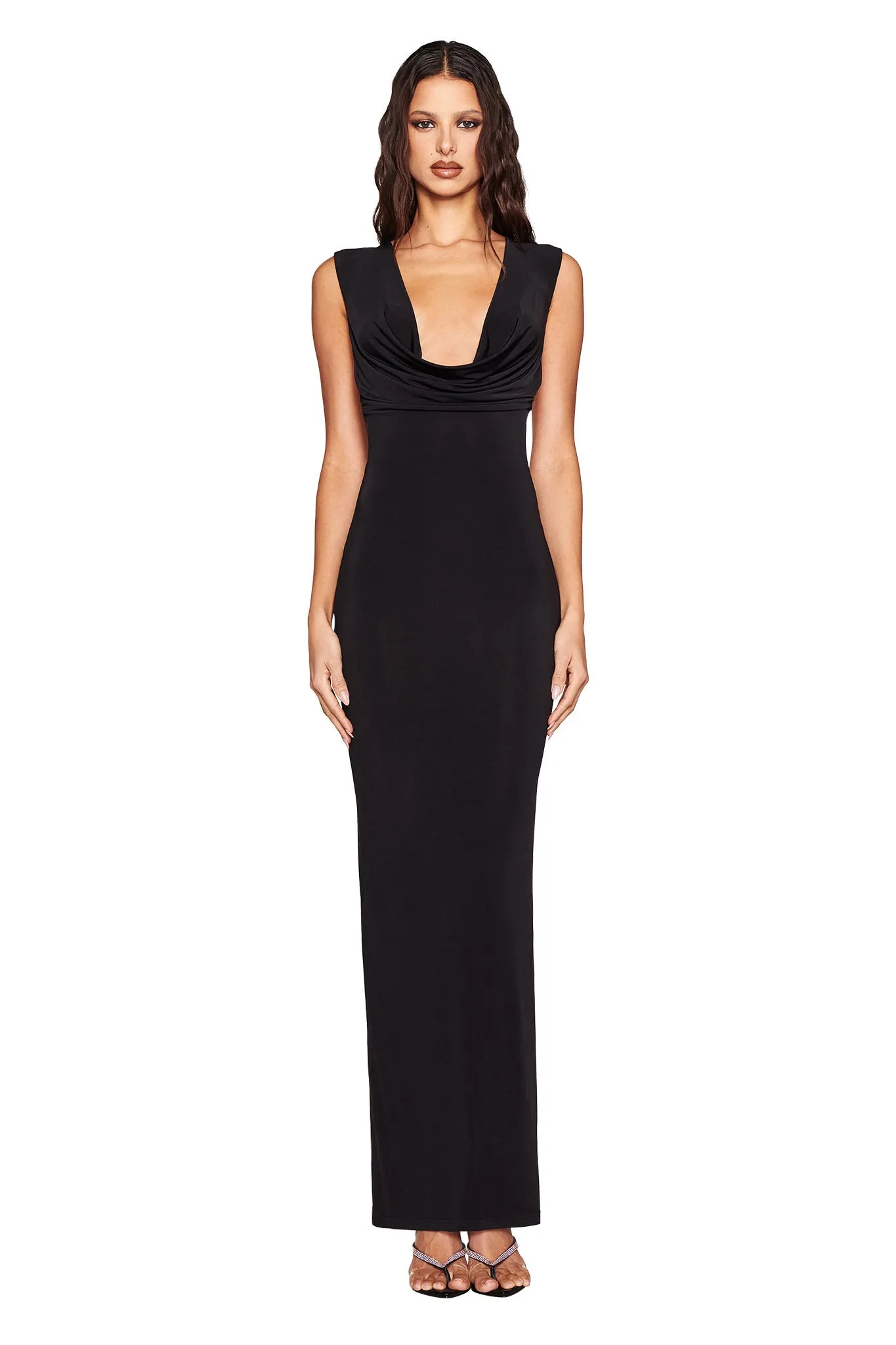 MILANI MAXI DRESS - BLACK