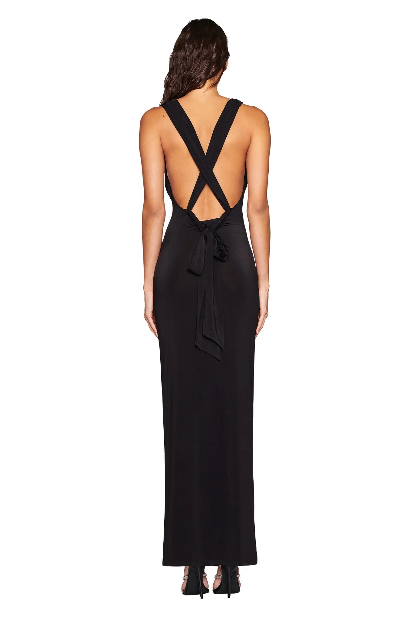 MILANI MAXI DRESS - BLACK