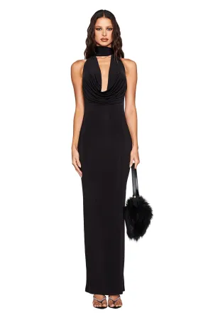 MILANI MAXI DRESS - BLACK
