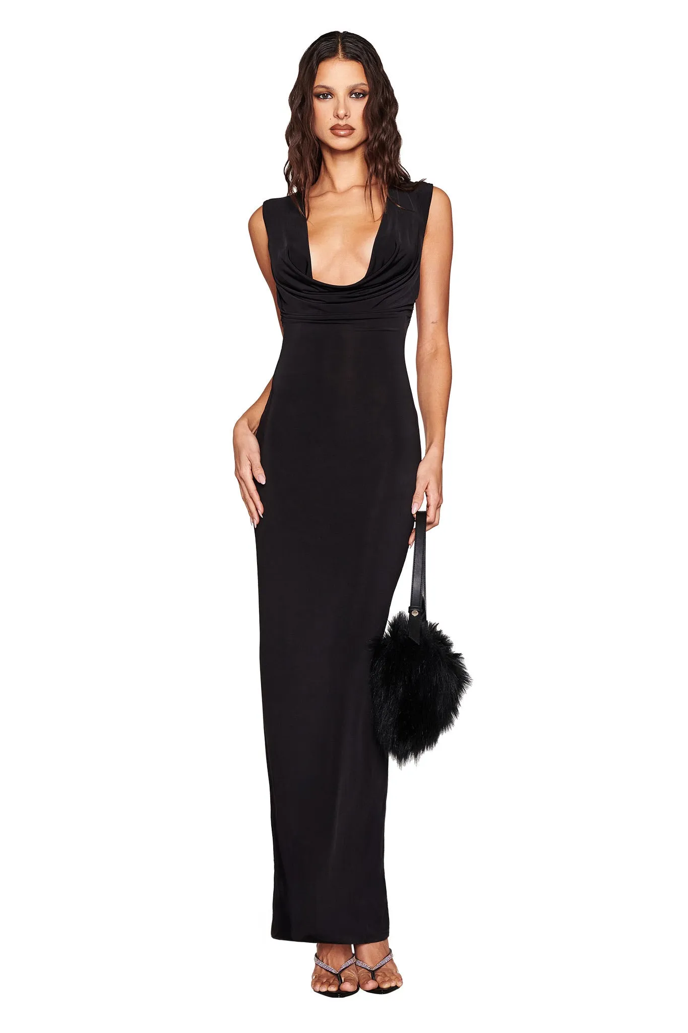 MILANI MAXI DRESS - BLACK