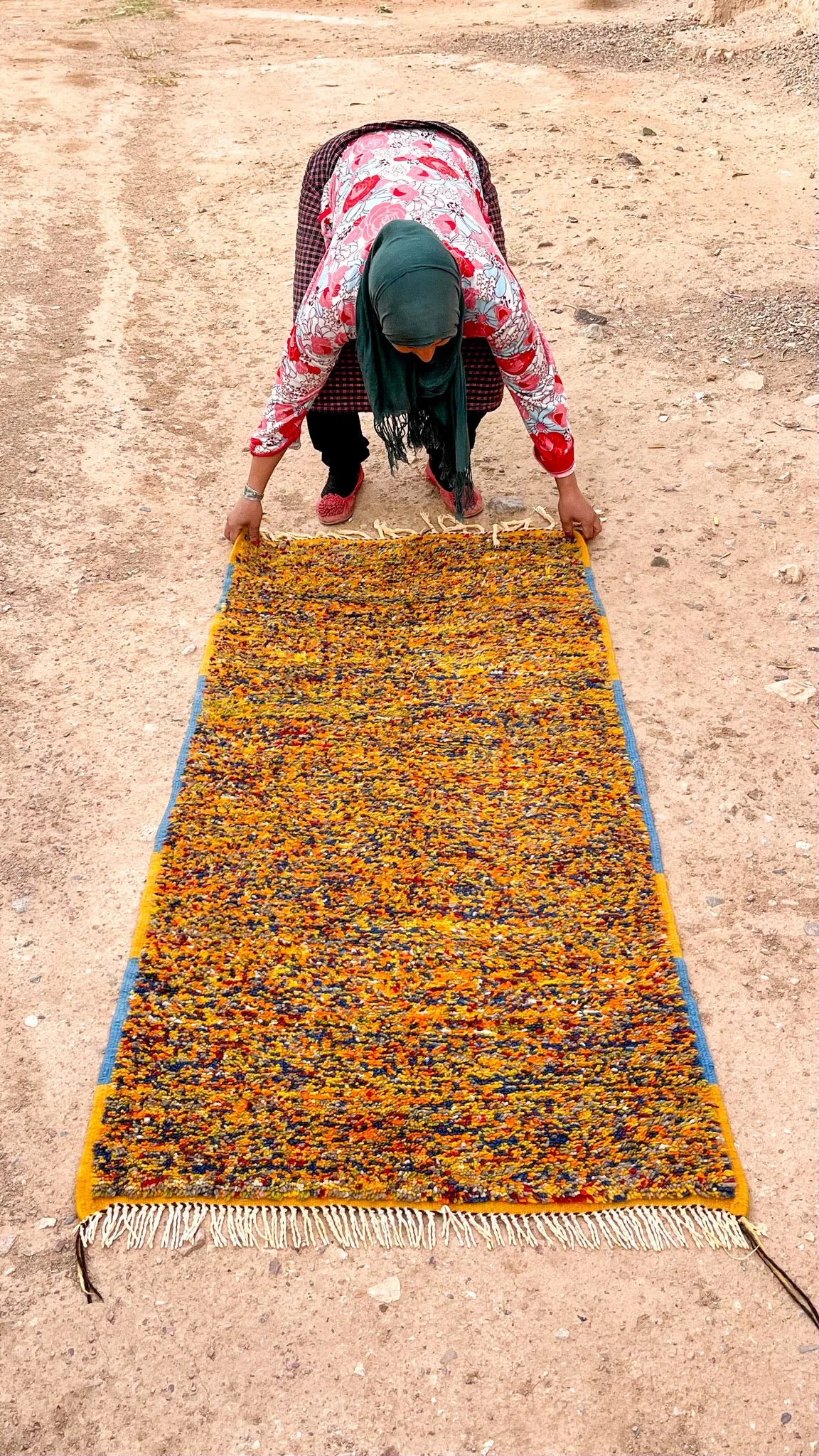 Mina's Colorful Runner