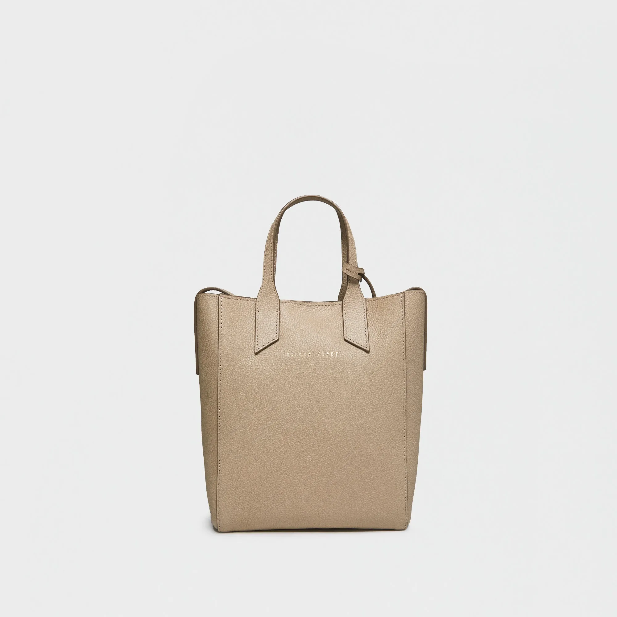 Mini Sarah Taupe tote