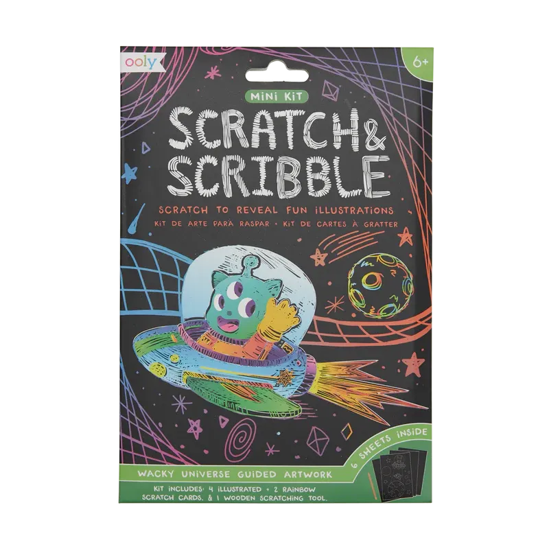 Mini Scratch & Scribble Kit